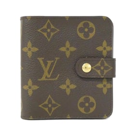 Louis Vuitton Monogram Compact Zip Wallet M61667