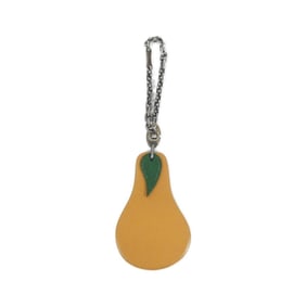 Hermes Hermès POIRE Fruit Porte Cle Keychain 027889CA