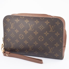 Louis Vuitton Orsay Clutch Bag M51790 Monogram Men's Second Handbag LOUIS VUITTON