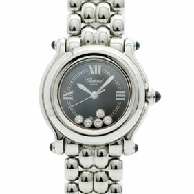 Chopard Happy Sport 27 8250 23 Black Dial Women's Watch
