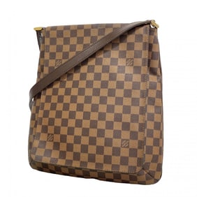 Louis Vuitton Damier Musette Shoulder Bag N51302 Ebene Women's