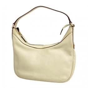 Gucci Shoulder Bag 154395 Leather Beige Champagne Women's
