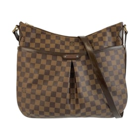 LOUIS VUITTON Damier Bloomsbury GM Brown with Gold Hardware N42250 Shoulder Bag/Messenger Bag for