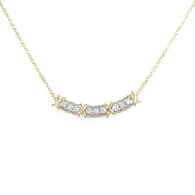 Tiffany Narrow Pendant Necklace 0.22ct