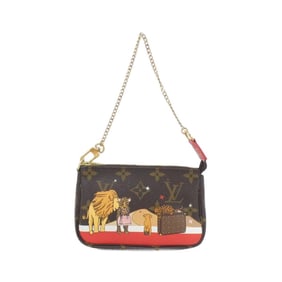 Louis Vuitton Monogram (Holiday) Mini Pochette Accessoires M63830 Accessory Pouch