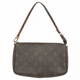 Louis Vuitton Monogram Pochette Accessoires M51980 Brown Women's Bag/Pouch