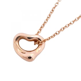 Tiffany Heart Necklace in 18K Pink Gold for Women