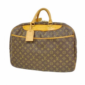 Louis Vuitton Monogram Alizee 24H Boston Bag M41399 Brown Men's/Women's P1983236