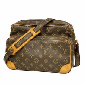 Louis Vuitton Monogram Nile Shoulder Bag M45244 Brown Women's P1963664