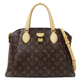 Louis Vuitton Monogram Women's Handbag/Shoulder Bag, 2-Way, Ribore MM M44546, Brown