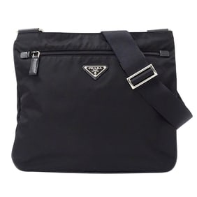 Prada PRADA Women's Brand Shoulder Bag, Black Nylon, VA0563, Crossbody