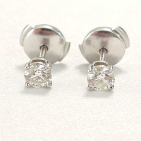 TIFFANY Tiffany Solitaire Diamond Earrings 6050 & Co.