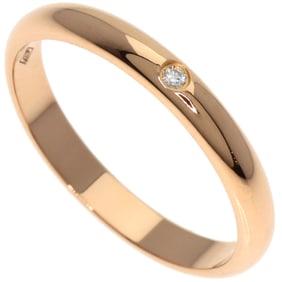 Cartier Wedding Ring with 1 Diamond #51 in 18K Pink Gold for Women