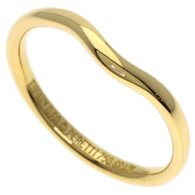 Tiffany & Co. Curved Band Ring, 18K Yellow Gold, Women's. TIFFANY
