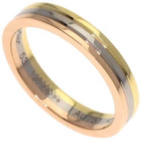 Cartier Three-Color #53 Ring, 18K Yellow Gold/18KPG/18KWG, Women's