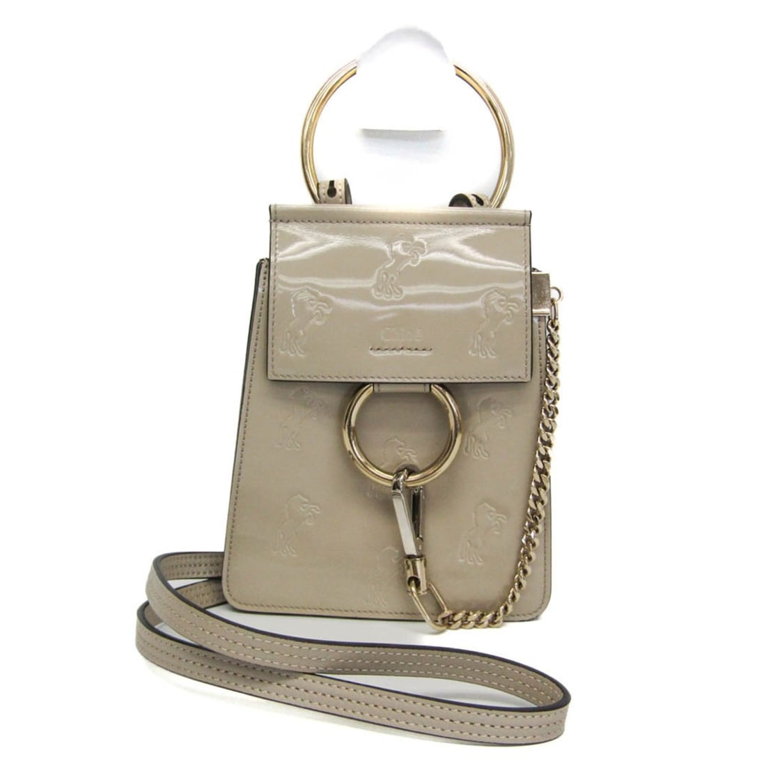Chloé Faye Women's Leather Handbag,Shoulder Bag Light Beige: --- Catalog ---Category: SizeHandle Drop: 8.00cm / 3.15''Size (HxWxD): 19cm x 15cm x 5cm / 7.48'' x 5.9'' x 1.96''Strap Length: 109cm - 114cm / 42.91'' - 44.88''Category: DesignType: Handbag, Shoulder