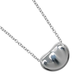 Tiffany & Co. Bean Necklace Silver 925 Approx. 2.8g Women's