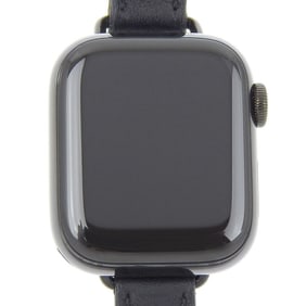Hermès HERMES Apple Watch Collaboration Series 7 GPS WR-50M Stainless Steel x Leather 2021 Z