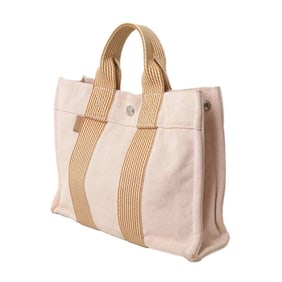 HERMES Hermès Four Tou Pm Handbag Cotton Orange