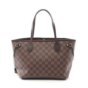 Louis Vuitton Neverfull PM Damier Ebene Tote Bag, Coated Canvas and Leather, Brown, Women's, N51109