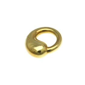 Tiffany Eternal Circle Yellow Gold (18K) No Stone Women,Men Fashion Pendant Necklace (Gold)