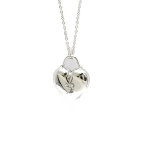 Tiffany Sentimental Heart Diamond Necklace Platinum Diamond Women,Men Fashion Pendant Necklace