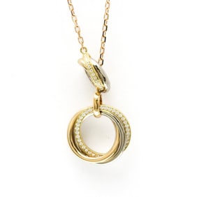 Cartier Two-for-Trinity Necklace B7058500 Yellow Gold (18K),Pink Gold (18K),White Gold (18K) Diamond