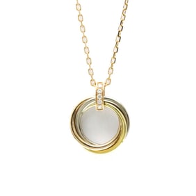 Cartier Trinity Necklace 4P Diamond Yellow Gold (18K),Pink Gold (18K),White Gold (18K) Diamond