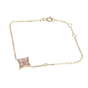 Louis Vuitton Star Blossom Bracelet Q95538 Pink Gold (18K) Diamond,Mother Of Pearl Charm Bracelet