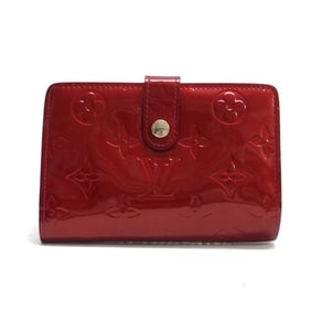 Louis Vuitton Monogram Vernis Portefeuille Viennois M93528 Red