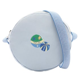 Hermes Circus Shoulder Bag, Canvas, Women's, Blue