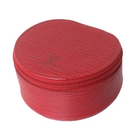 LOUIS VUITTON Louis Vuitton Ecran Bijou 10 Case Epi Castilian Red M48217