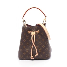Louis Vuitton NeoNoe BB Monogram Handbag, Coated Canvas and Leather, Women's, Brown, M46581