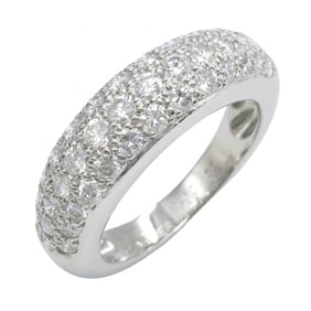 Cartier Pavé Diamond Mimi Star Ring, Pt950 Platinum with Diamonds, Women's, Silver, Clear, B4020350