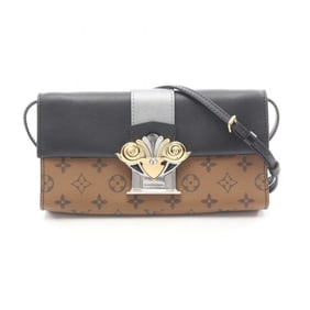 Louis Vuitton Monogram Reverse Pochette Column Shoulder Bag, Coated Canvas and Leather, Women's,