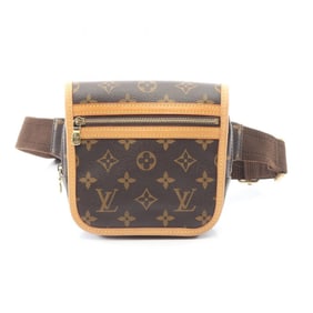 Louis Vuitton Bosphore Bum Bag, Waist Body Coated Canvas and Leather, Monogram, Women's, Brown,