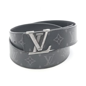 Louis Vuitton LV Stitch 40mm Reversible Belt, Leather and Coated Canvas, Monogram Eclipse, Men's,