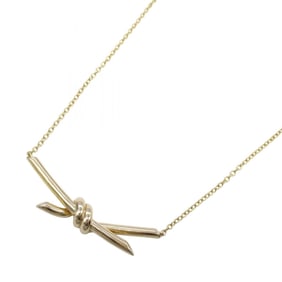 Tiffany & Co. Knot Necklace, 18K Pink Gold, Women's, 70152460