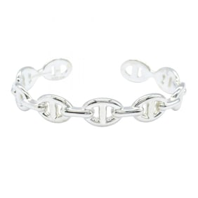 Hermes Hermès Chaine d'Ancre Bracelet, 925 Sterling Silver, Women's