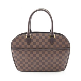 Louis Vuitton Saria Horizontal Handbag, Coated Canvas and Leather with Damier Finish, Brown, N51282