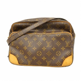 Louis Vuitton Monogram Nile Shoulder Bag M45244 Brown Women's