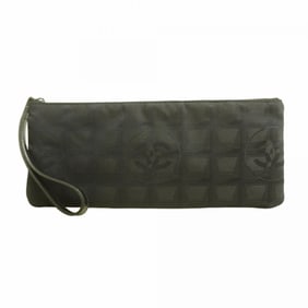 Chanel New Travel Nylon Bag/Pouch, Black, Women's