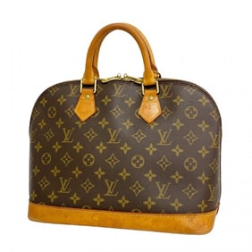 Louis Vuitton Monogram Alma Handbag M51130 Brown Women's