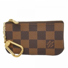Louis Vuitton Damier Pochette Cle Ebene Wallet/Coin Case N62658 for Men and Women