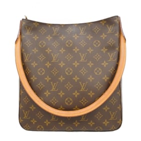 Louis Vuitton Monogram Looping GM Shoulder Bag M51145 Brown Women's