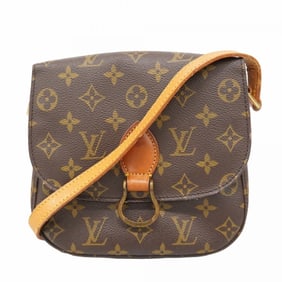 Louis Vuitton Monogram Saint-Cloud MM Shoulder Bag M51243 Brown Women's