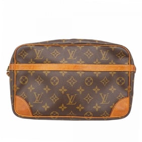 Louis Vuitton Monogram Compiègne 28 Clutch Bag M51845 Brown Men's