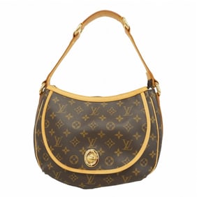 Louis Vuitton Monogram Toulon GM Shoulder Bag M40075 Brown Women's
