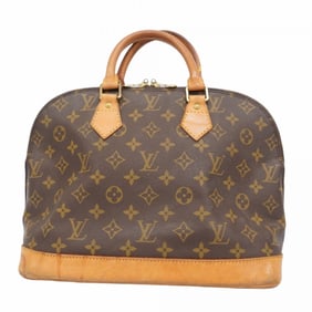 Louis Vuitton Monogram Alma Handbag M51130 Brown Women's