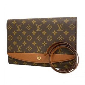 Louis Vuitton Monogram Bordeaux Shoulder Bag M51797 Brown Women's